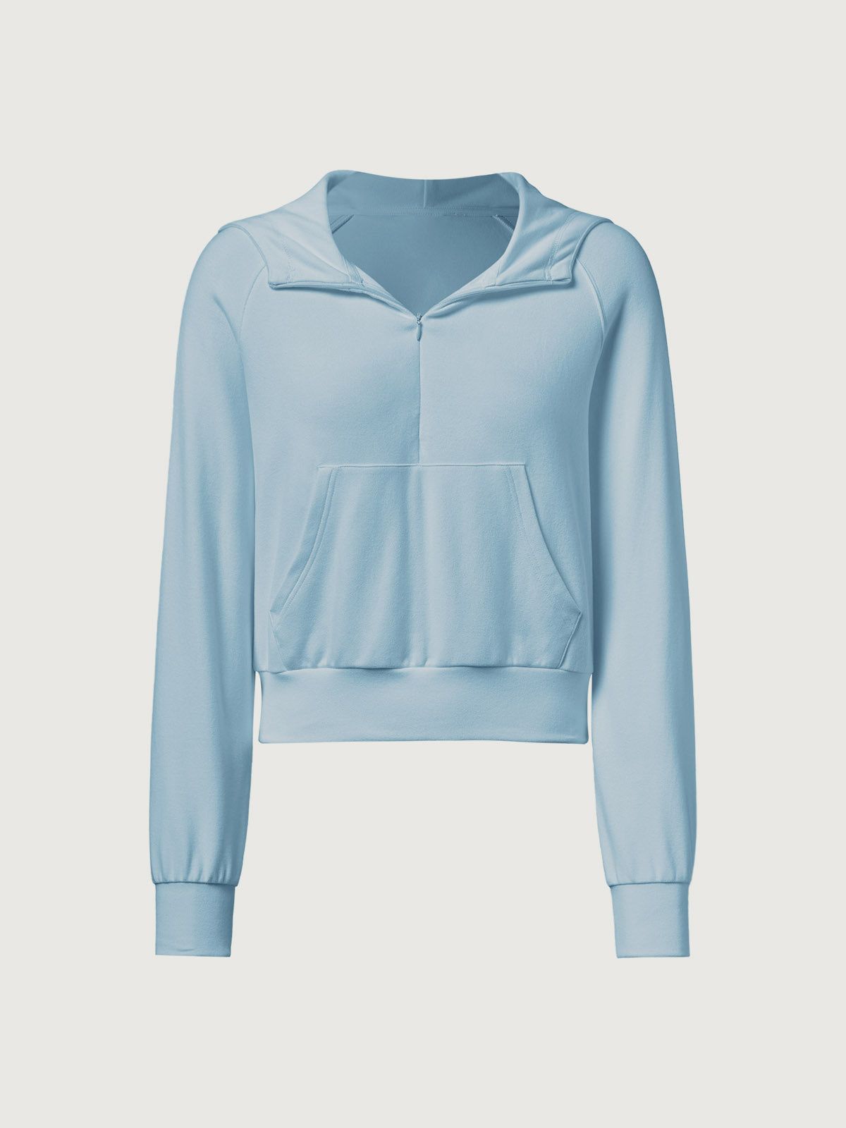 Anti-Bacteria Half-Zip Kangaroo Hooded Top sold by ogl move product image thumbnail 8