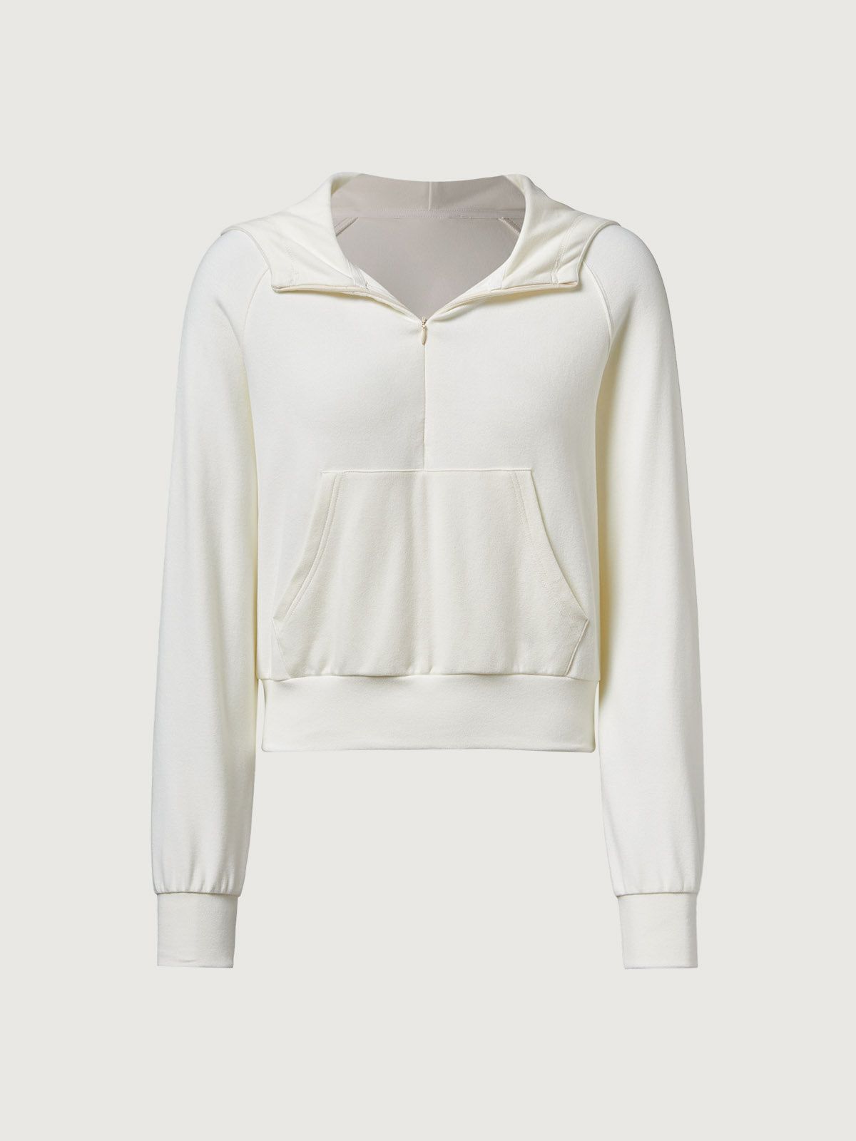 Anti-Bacteria Half-Zip Kangaroo Hooded Top sold by ogl move product image thumbnail 2