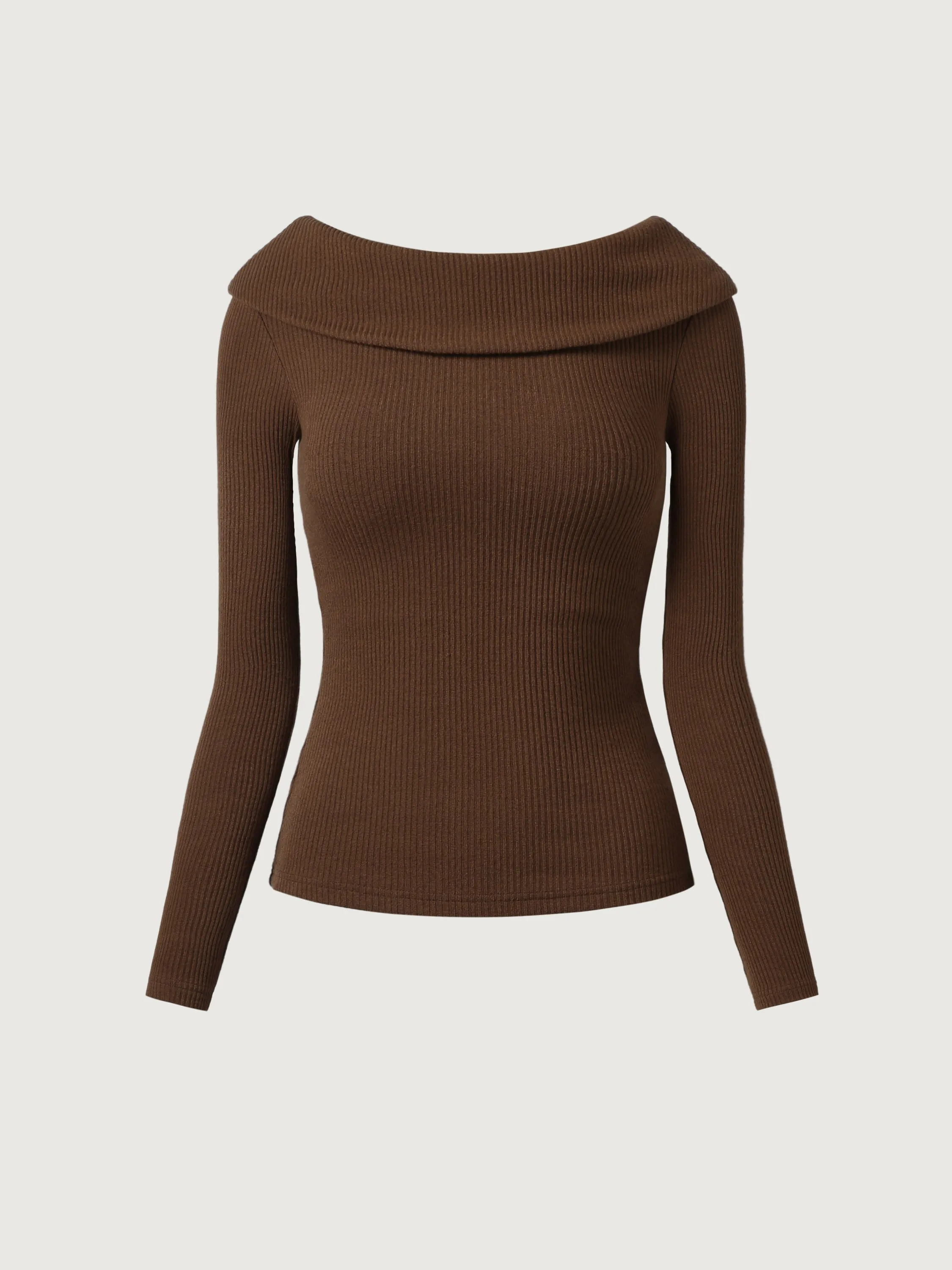 Fold-Down Flap Boatneck Brami Top sold by ogl move product image thumbnail 2
