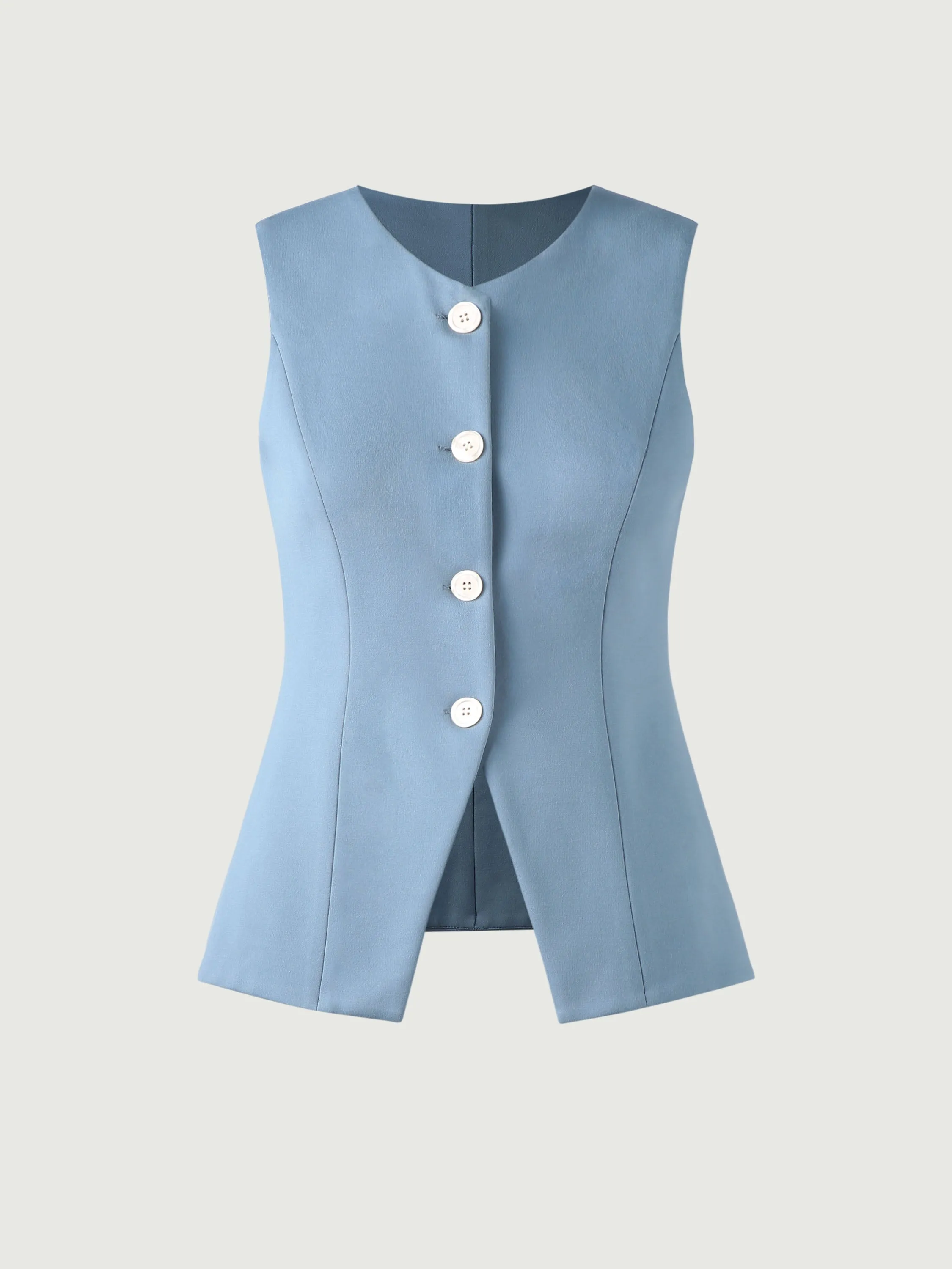 Button Down Vest sold by ogl move product image thumbnail 2