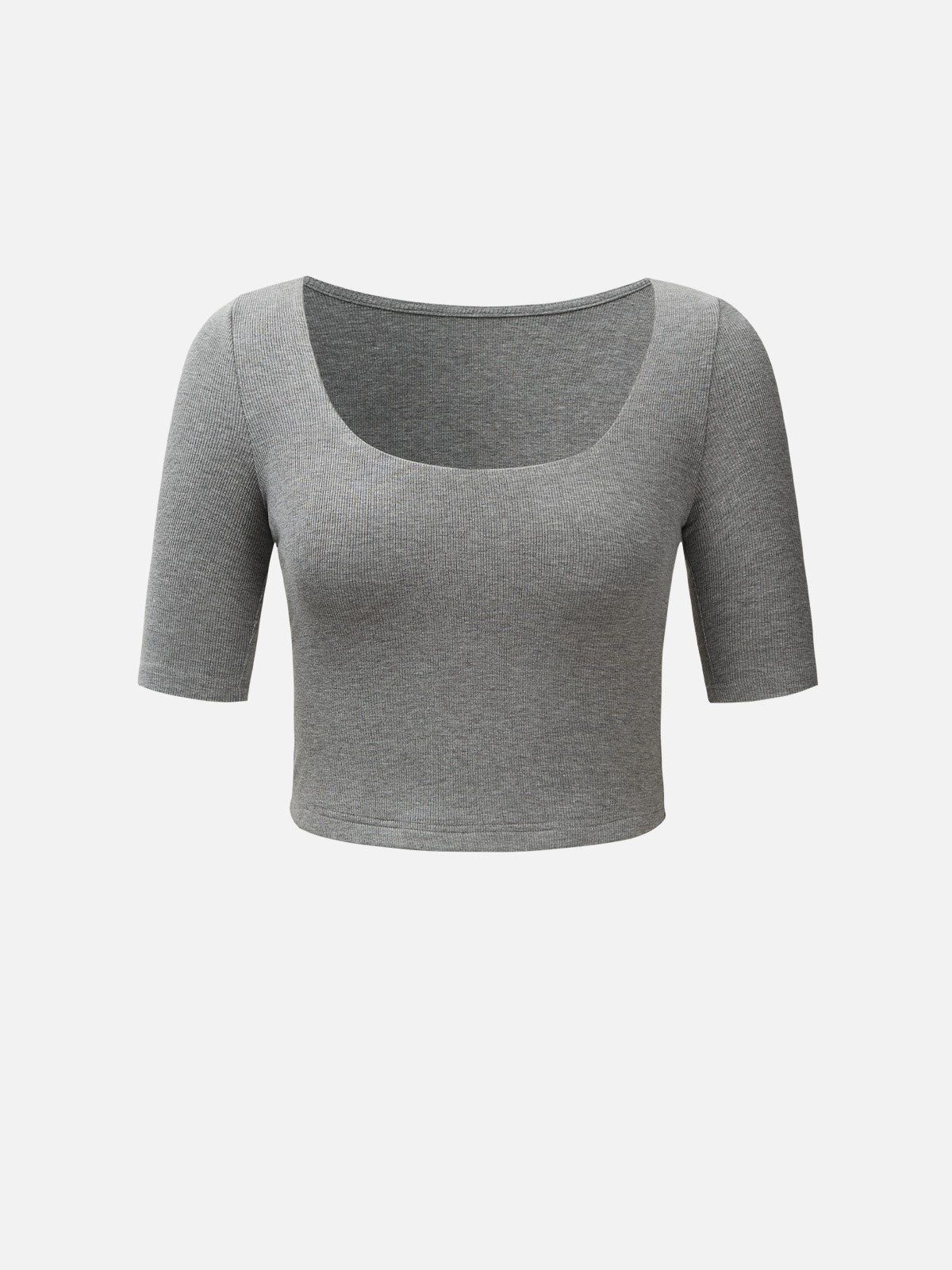 Eco-SkinKiss® Double-Lined Half-Sleeve Top sold by ogl move product image thumbnail 7