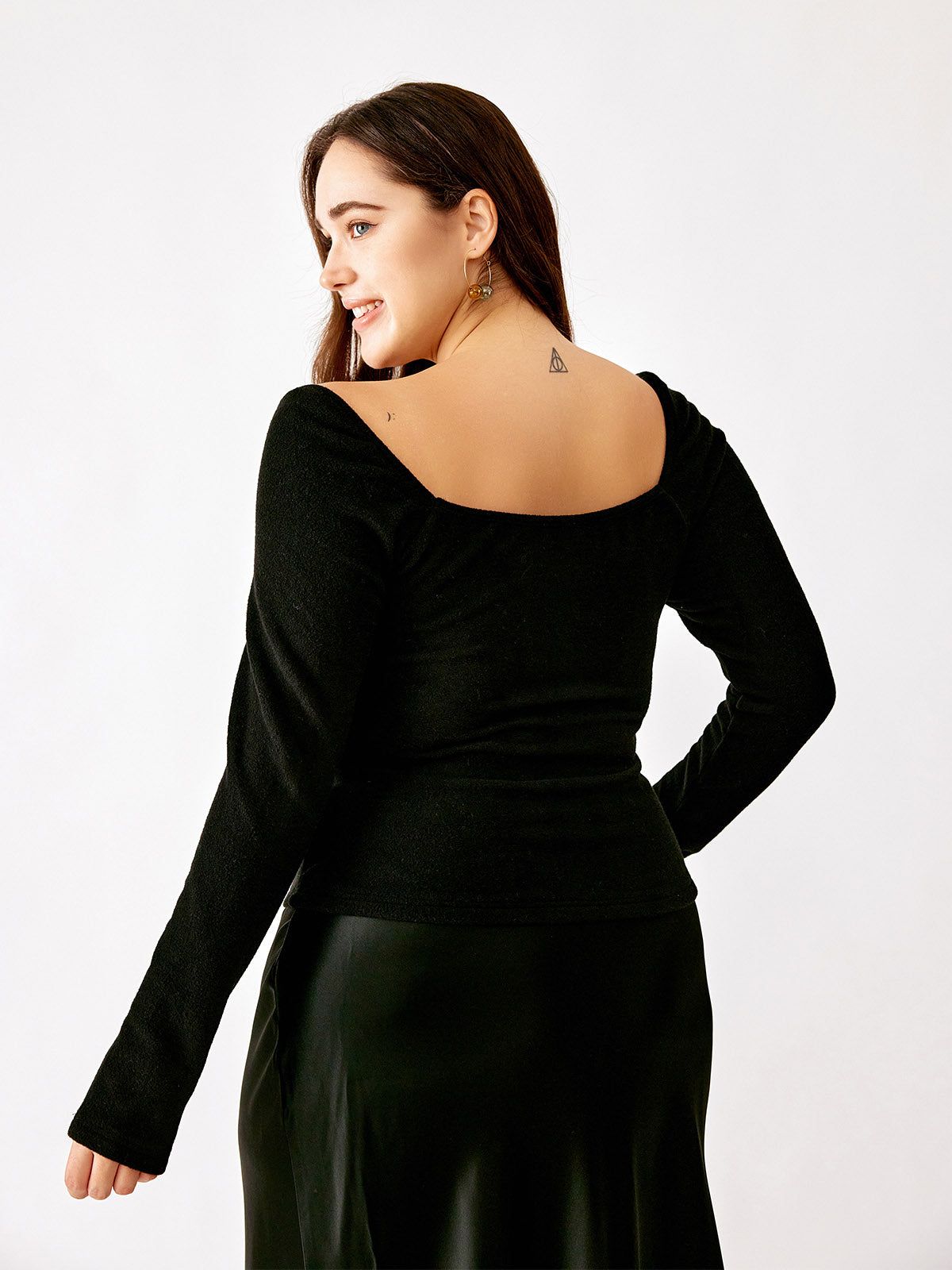 Eco-Mousse® Sweetheart Neckline Thermal Top sold by ogl move product image thumbnail 6