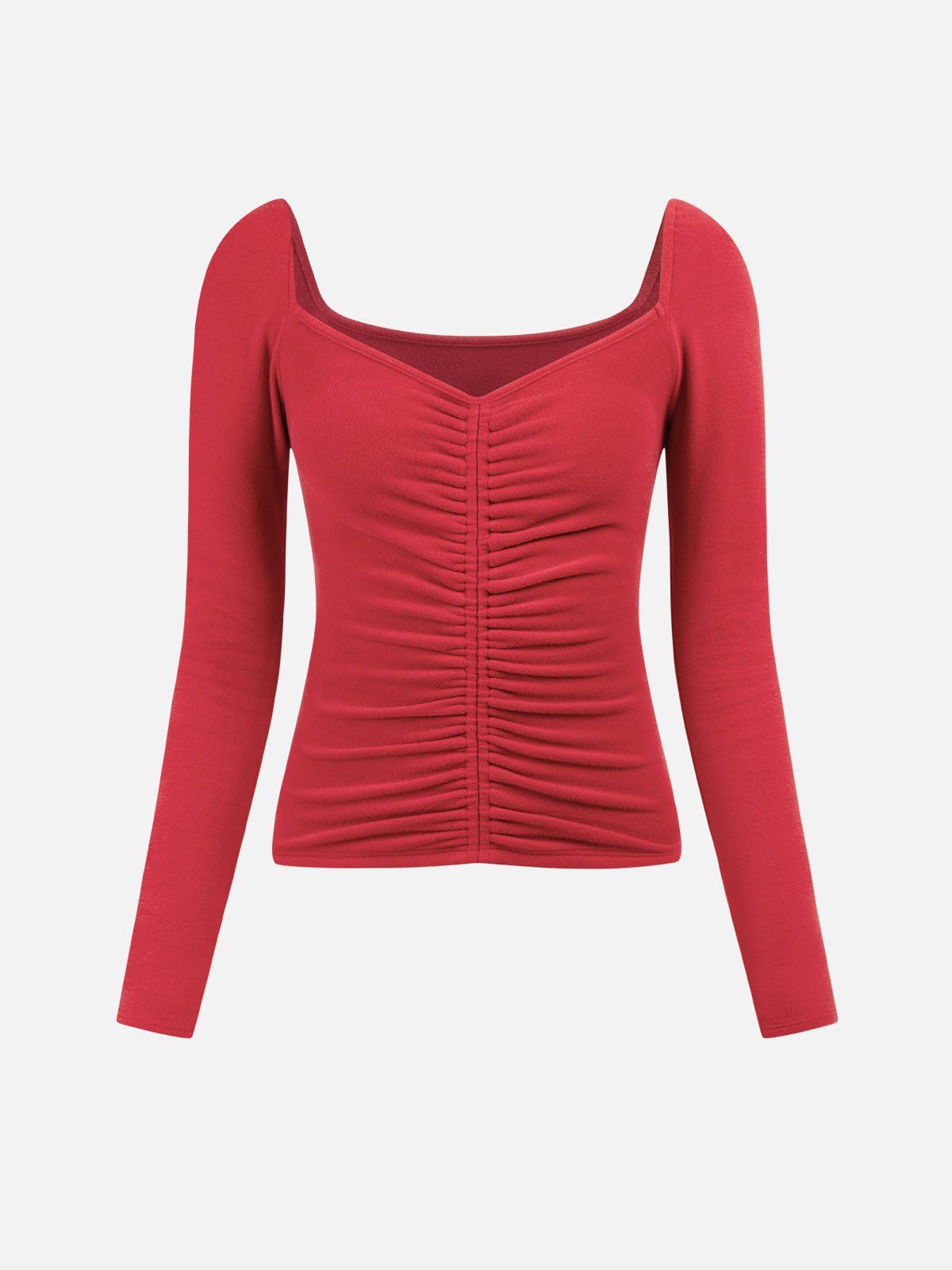 Eco-Mousse® Sweetheart Neckline Thermal Top sold by ogl move product image thumbnail 5