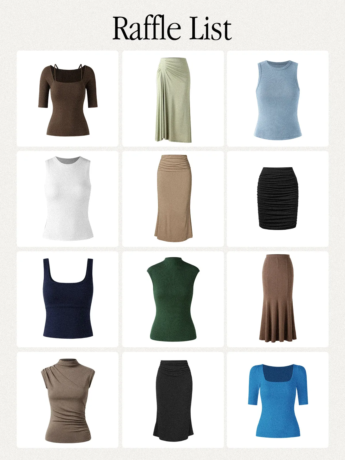 Mystery Box——1Pc Top & 1Pc Skirt sold by ogl move product image thumbnail 2