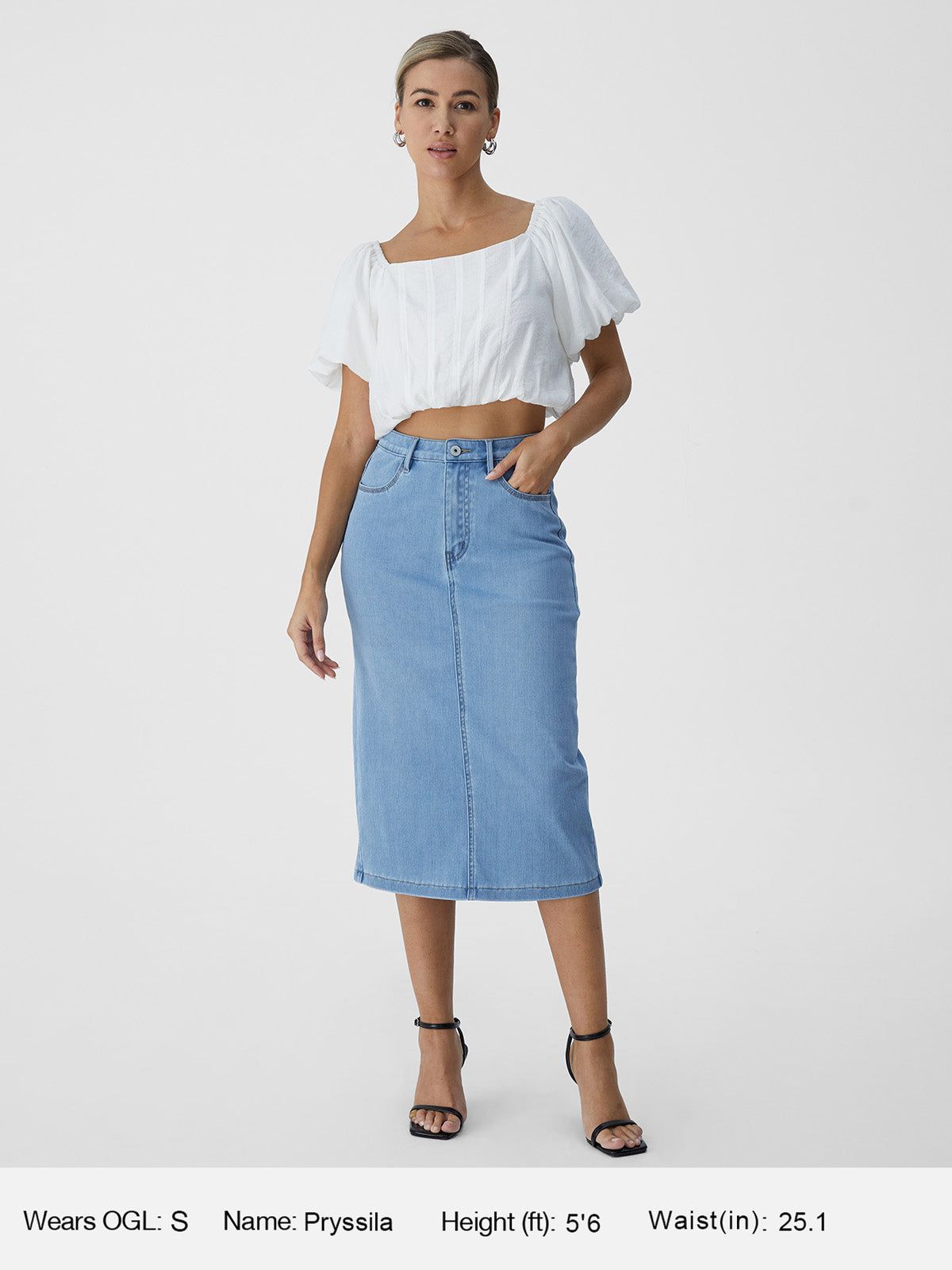 Square Neck Puffy Top sold by ogl move product image thumbnail 2