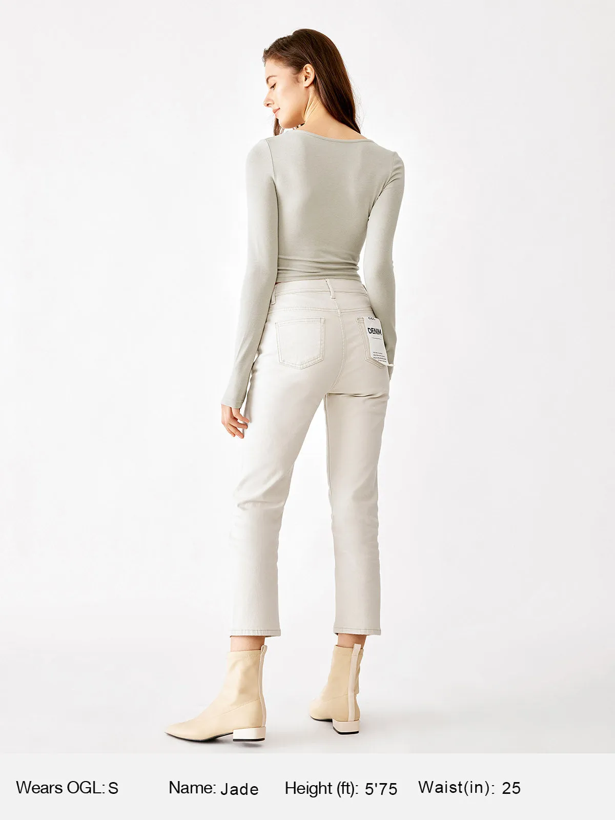 long Sleeve Square Neck Corset Top sold by ogl move product image thumbnail 3