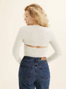 Velvety Touch Ribbed Shrug & Front Ruched Tube Top 2Pcs Set sold by ogl move