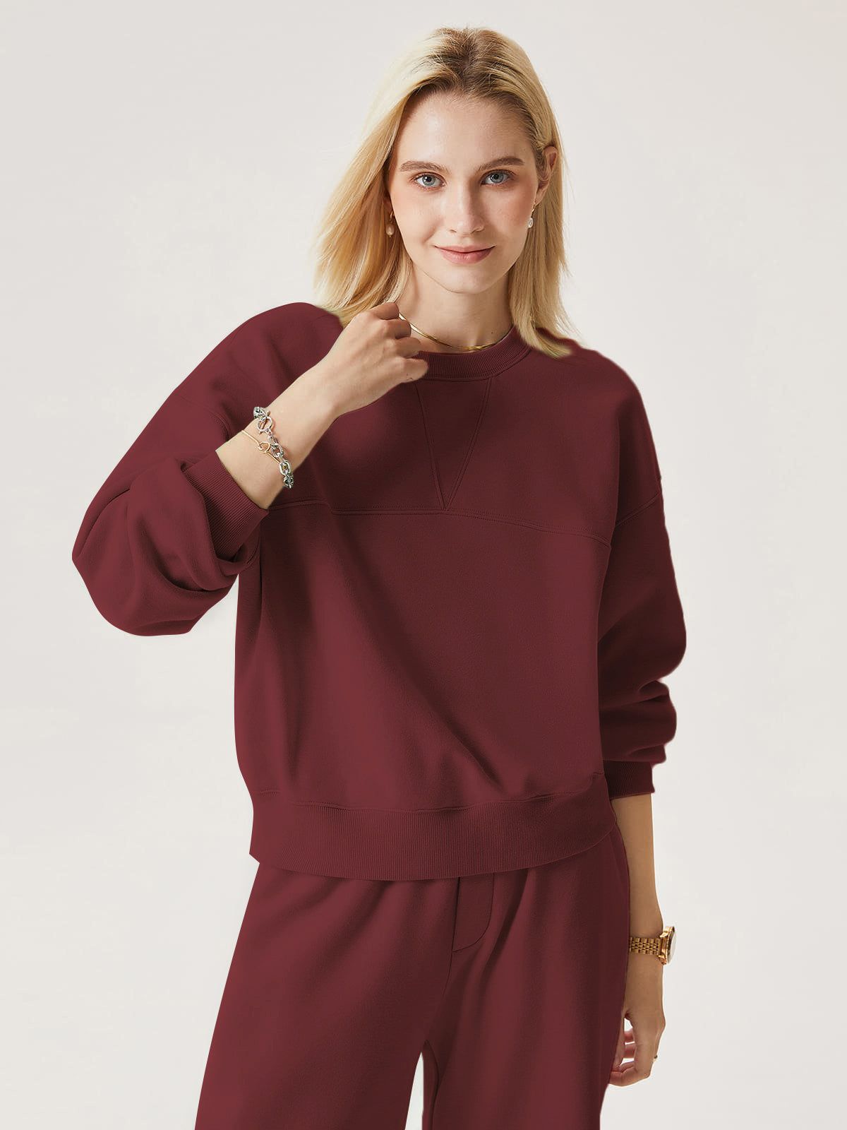 Polar Fleece Crew Neck Sweatshirt sold by ogl move