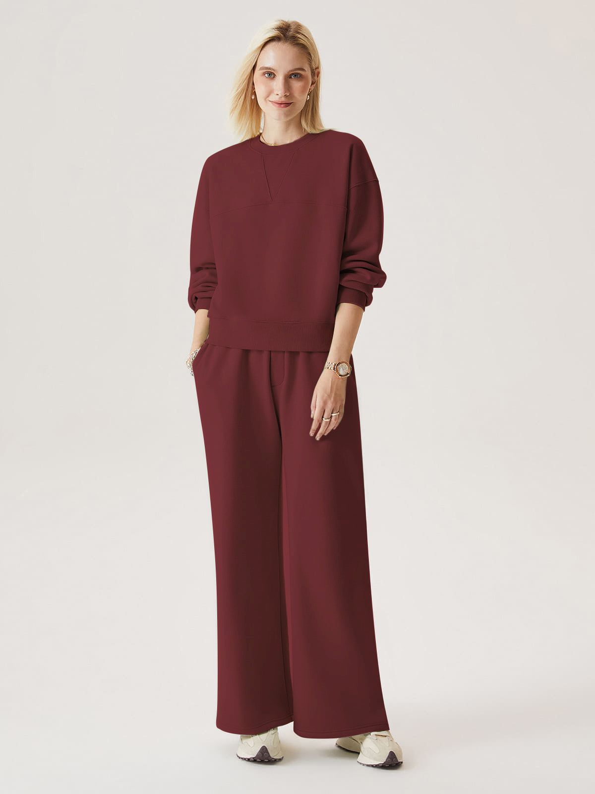 Polar Fleece Crew Neck Sweatshirt sold by ogl move product image thumbnail 3