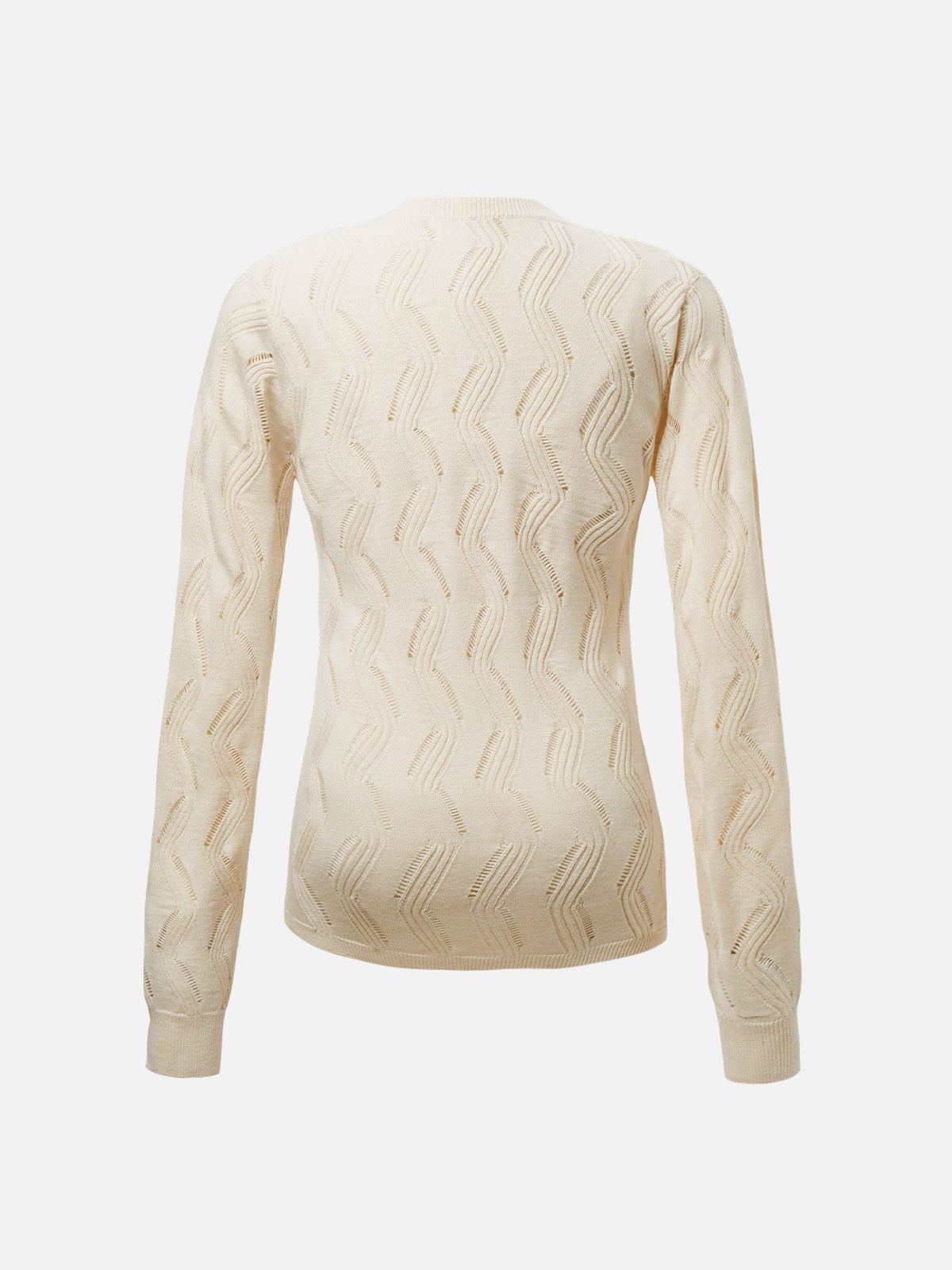 Hollow Out Wool Knit Cardigan sold by ogl move product image thumbnail 2