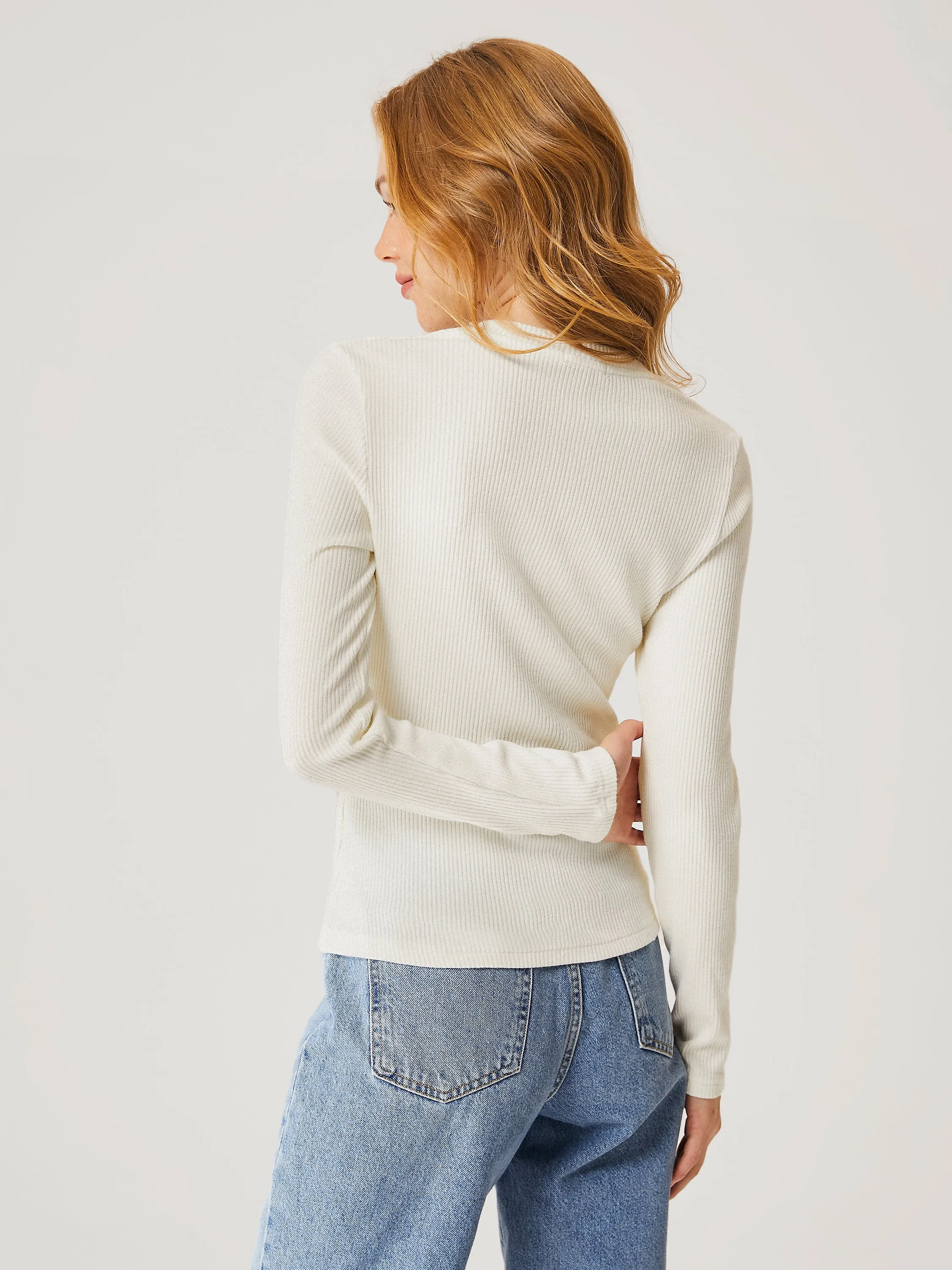 Soft Rib Henley Top sold by ogl move product image thumbnail 5