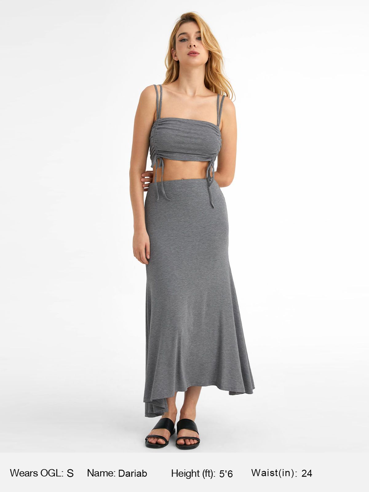 Eco-SkinKiss® Versatile Cami & Mermaid Maxi Skirt-2Pcs Set sold by ogl move product image thumbnail 3