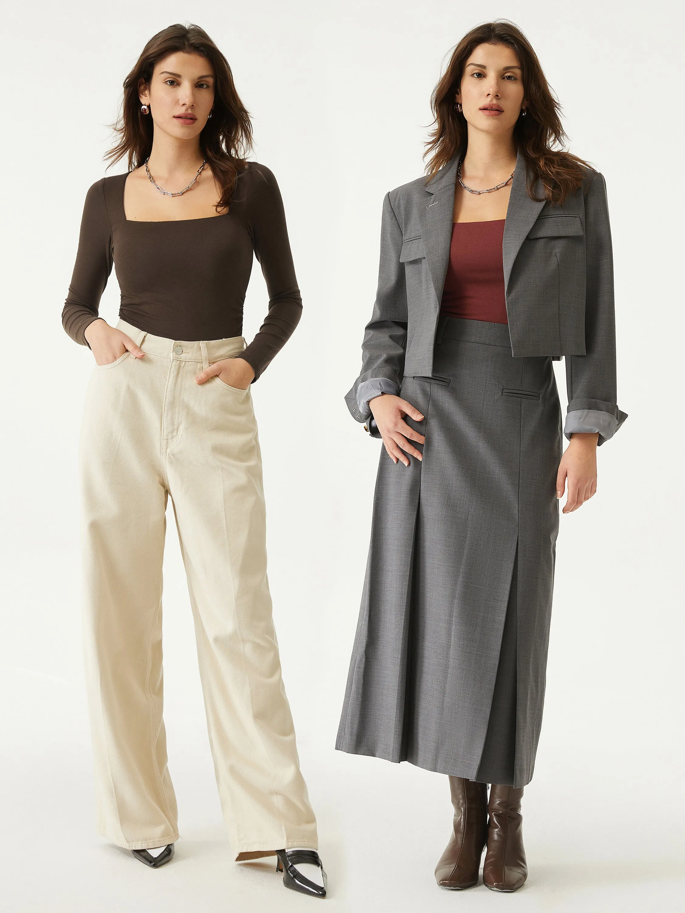 Eco-SkinKiss®2.0 Square Neck Ruched Brami Top sold by ogl move product image thumbnail 2