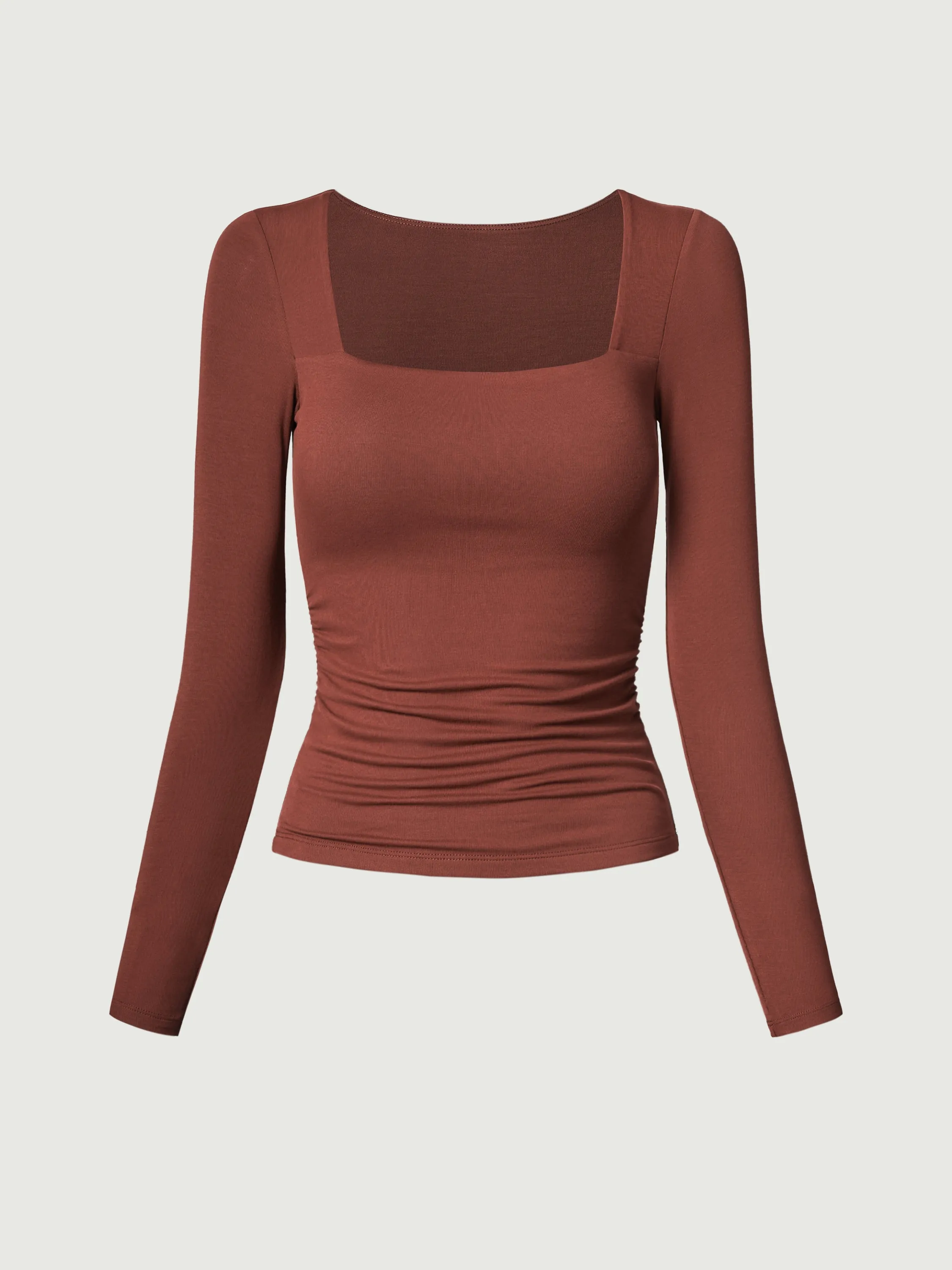 Eco-SkinKiss®2.0 Square Neck Ruched Brami Top sold by ogl move product image thumbnail 4
