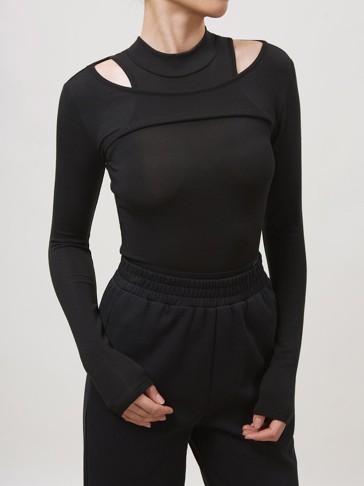 Eco-MiyaMoon® Thermal Crew Shrug Knit Top & Tank- 2 Pcs Set sold by ogl move product image thumbnail 7