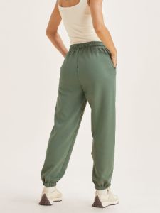 Cropped Fleece Crew Neck Sweatshirt & Premium Fleece Seamless Jogger 2Pcs Set sold by ogl move