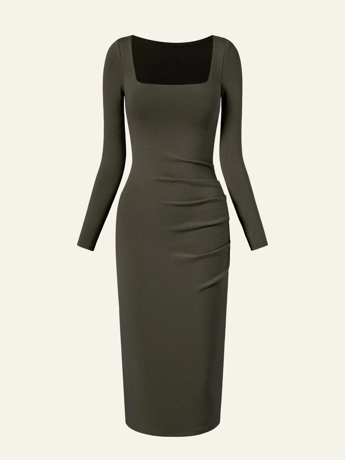 Side Ruched Shelf-Bra Dress sold by ogl move product image thumbnail 2