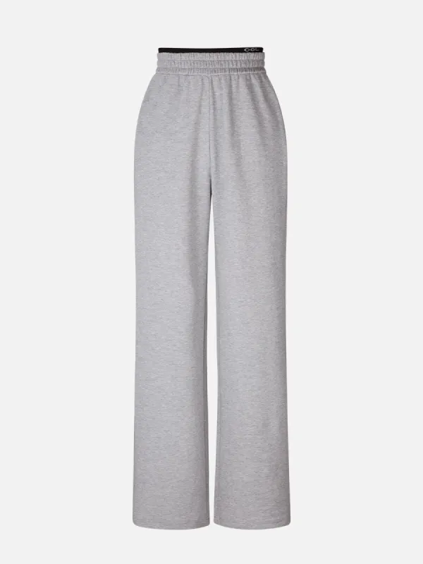 Double Waistband Straight Leg Pants sold by ogl move