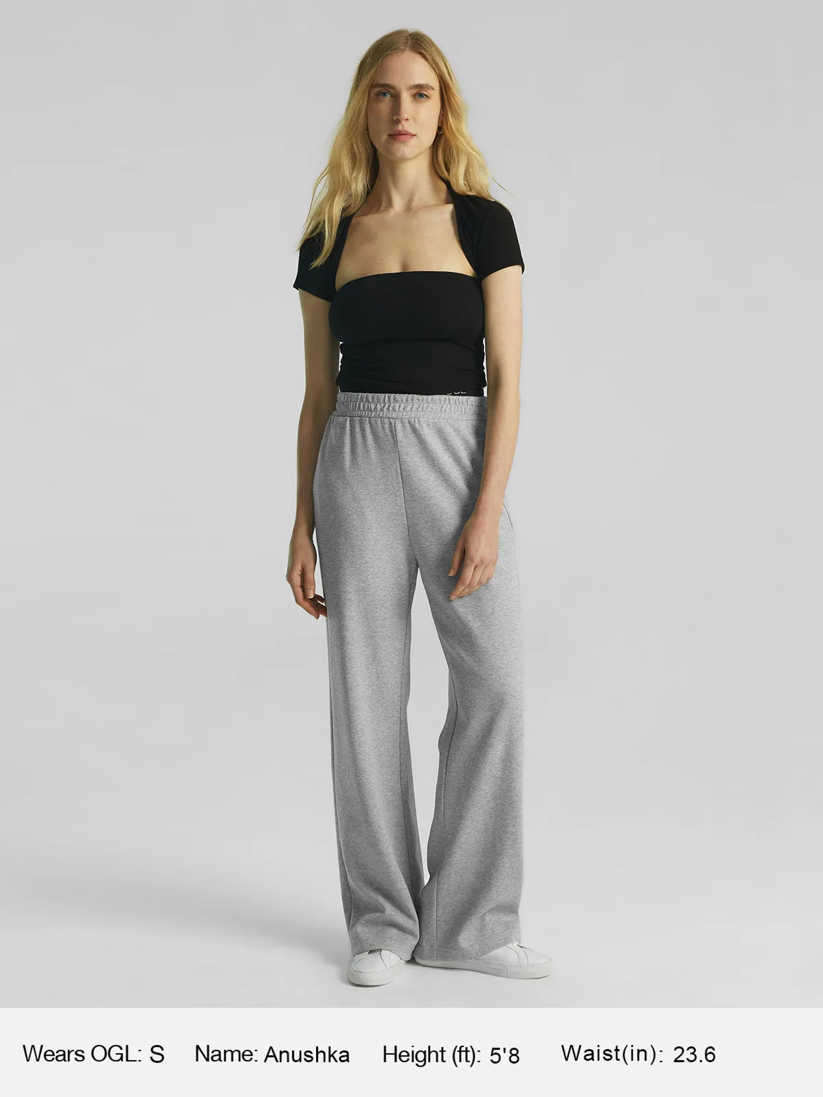Double Waistband Straight Leg Pants sold by ogl move product image thumbnail 3