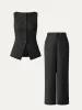 Suit Set Boat-Neck Structured Vest & The Efficient Fine Tuning Trouser sold by ogl move