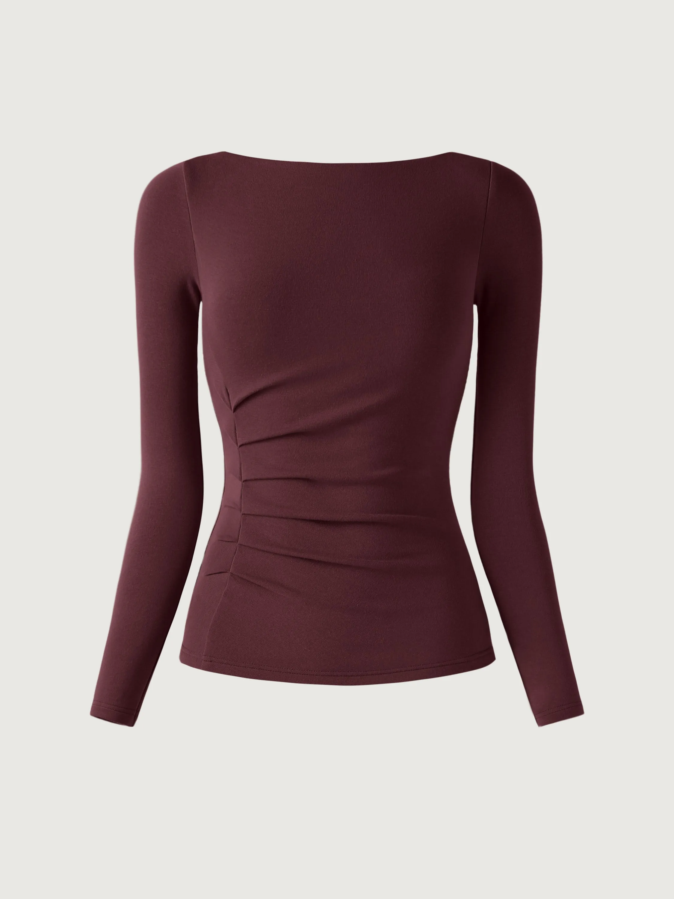 Boatneck Tucks Brami Top sold by ogl move product image thumbnail 4