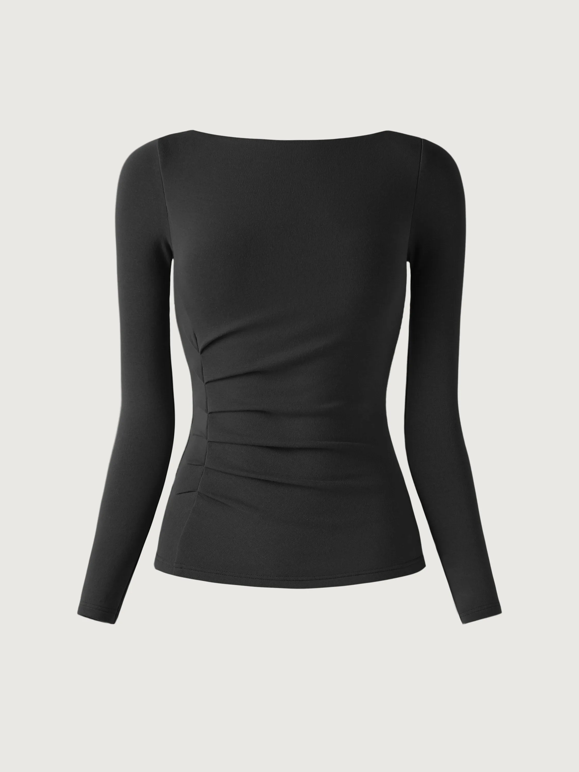 Boatneck Tucks Brami Top sold by ogl move product image thumbnail 2