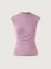 Asymmetrical Cap Sleeve Top sold by ogl move
