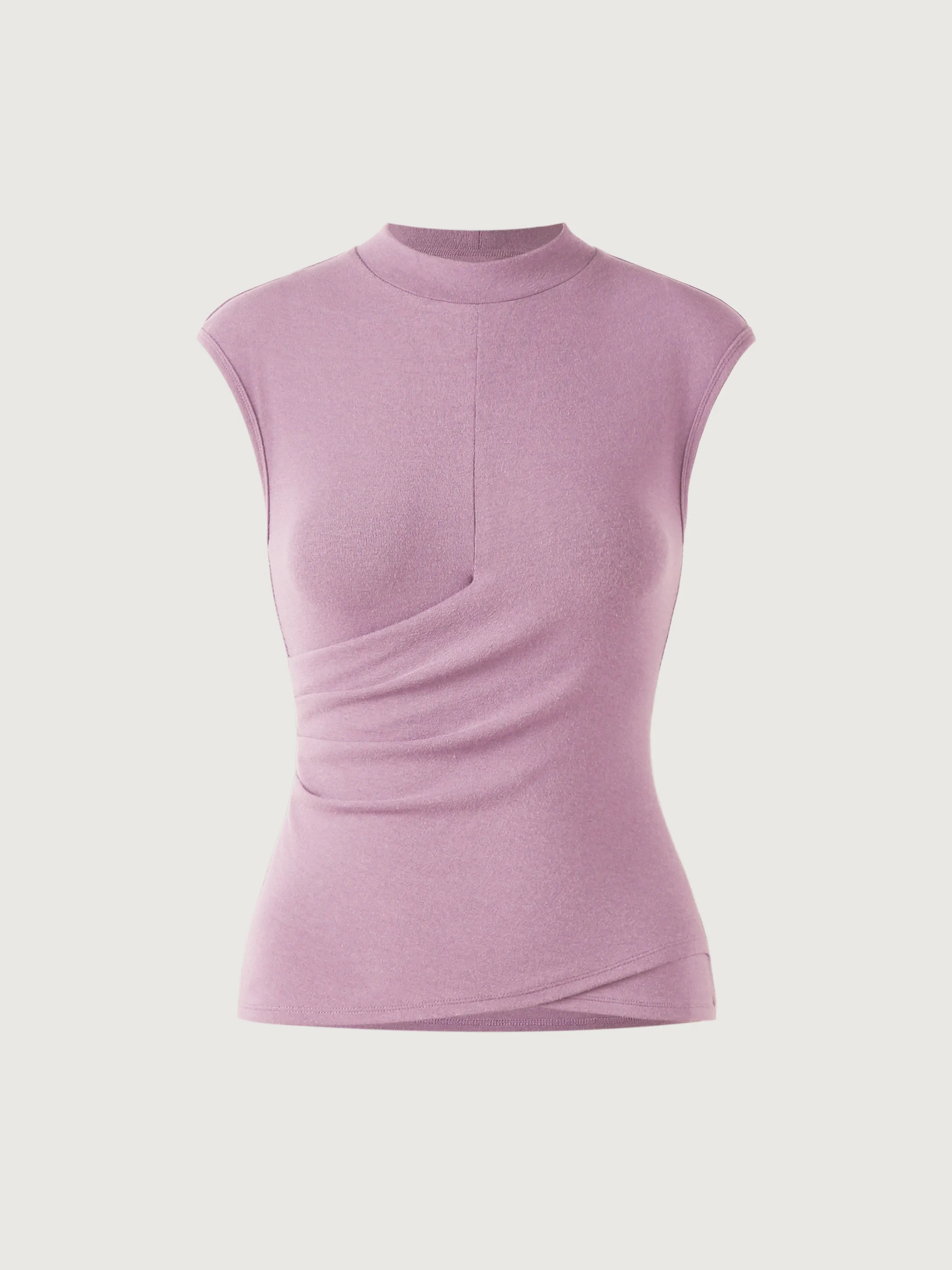 Asymmetrical Cap Sleeve Top sold by ogl move