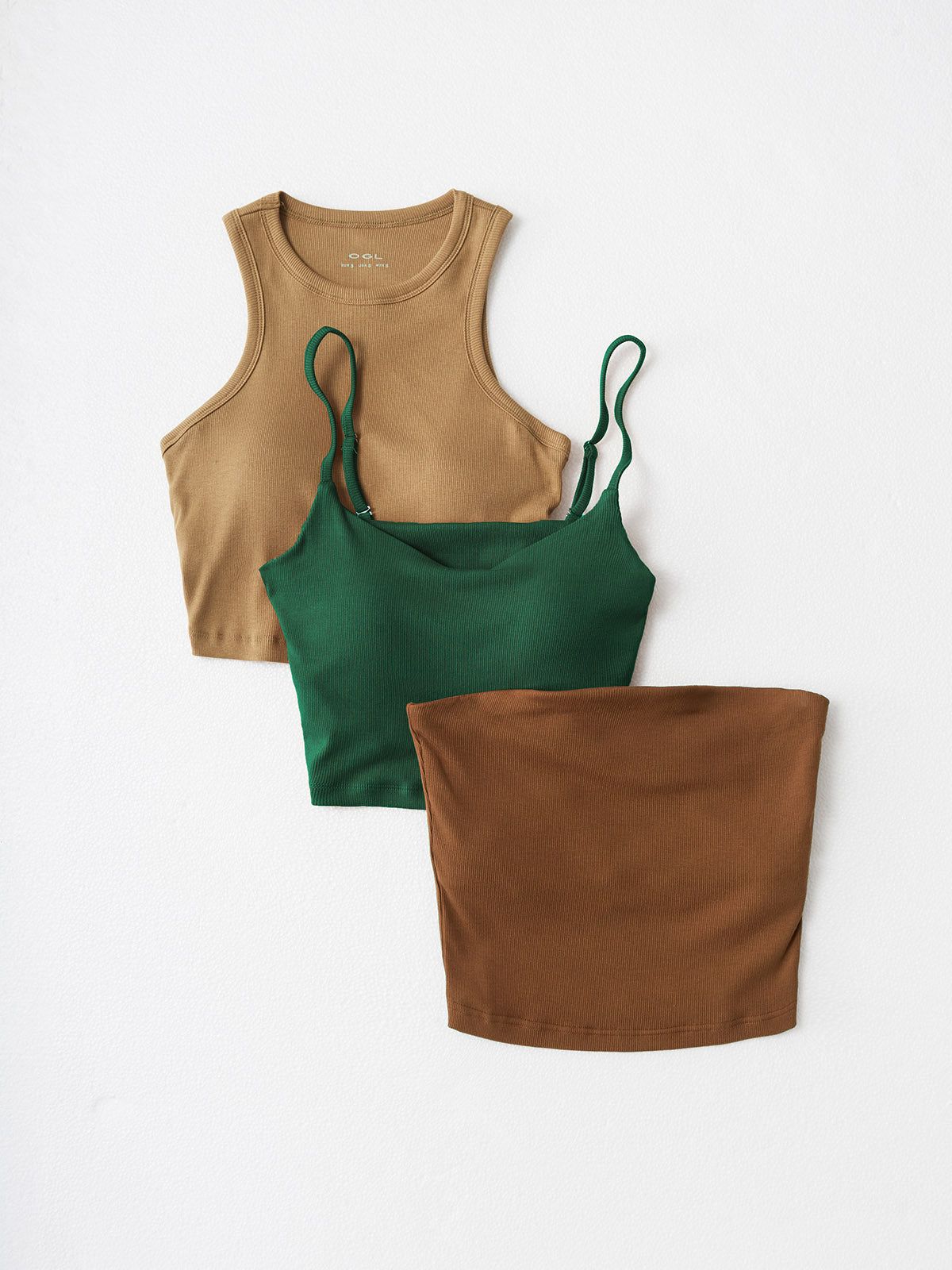 Sleeveless Bra Top-3Pcs Set sold by ogl move