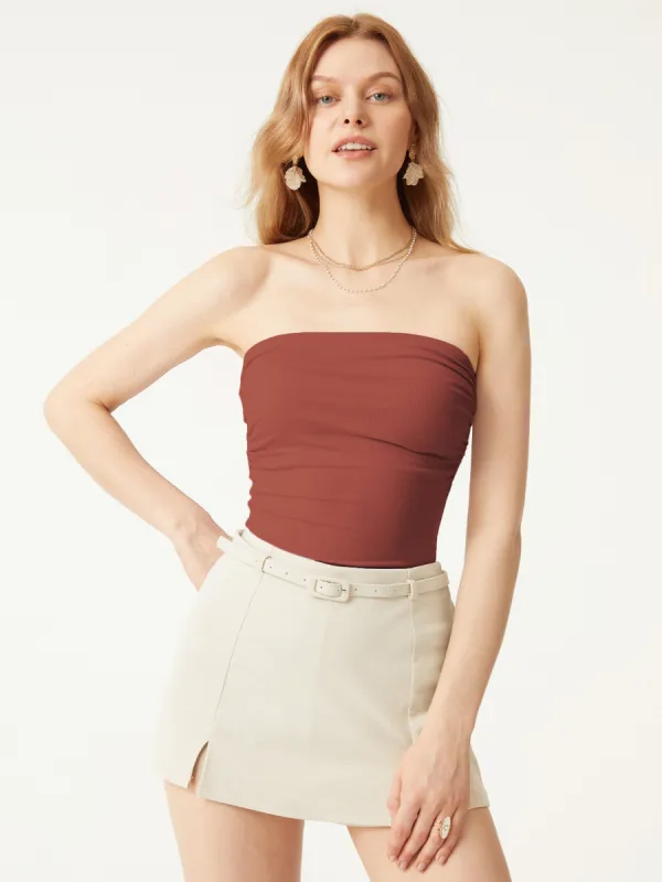 Ruched Brami Tube Top sold by ogl move