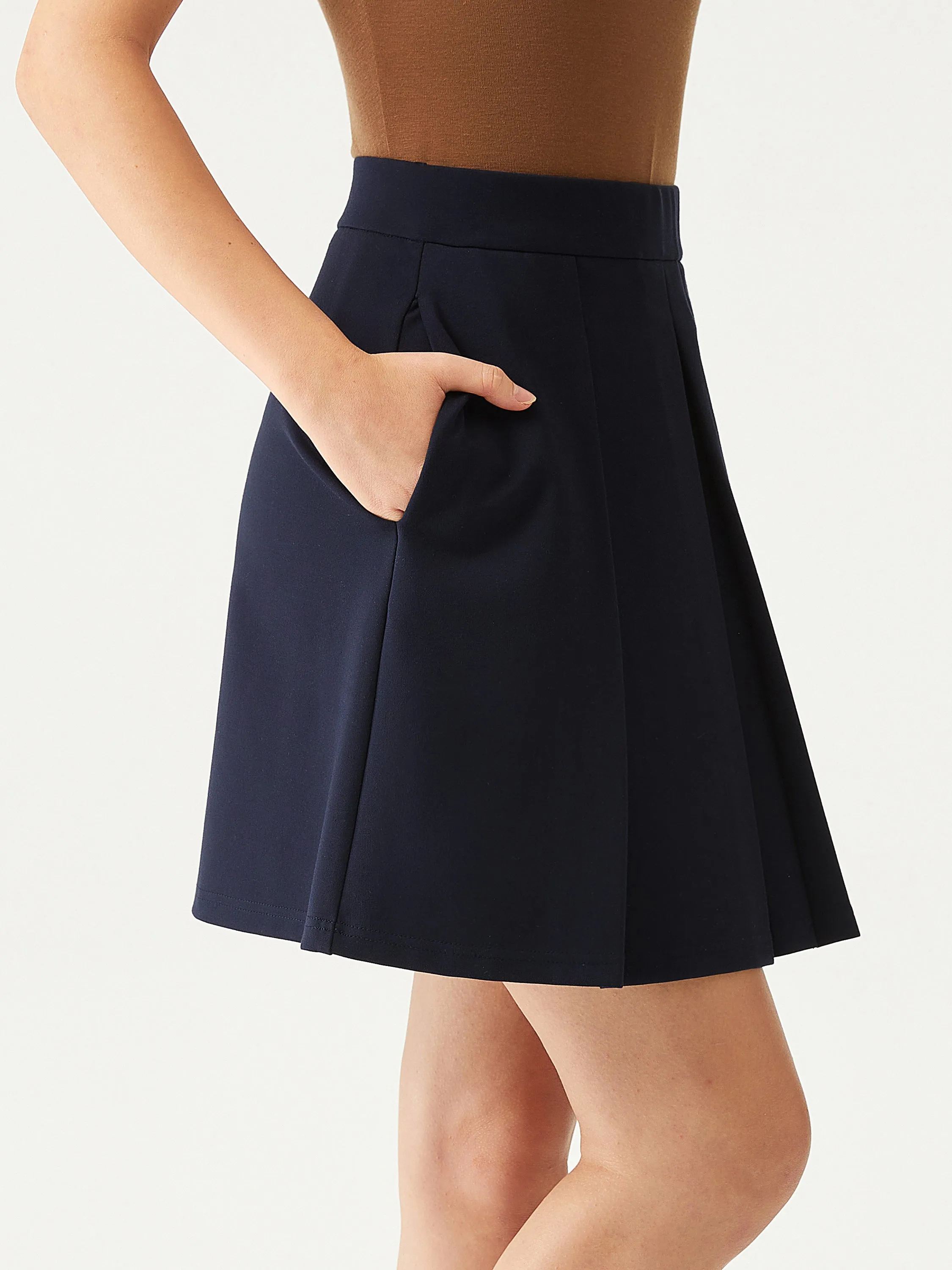 High-rise Pleated Mini Skirt sold by ogl move product image thumbnail 3
