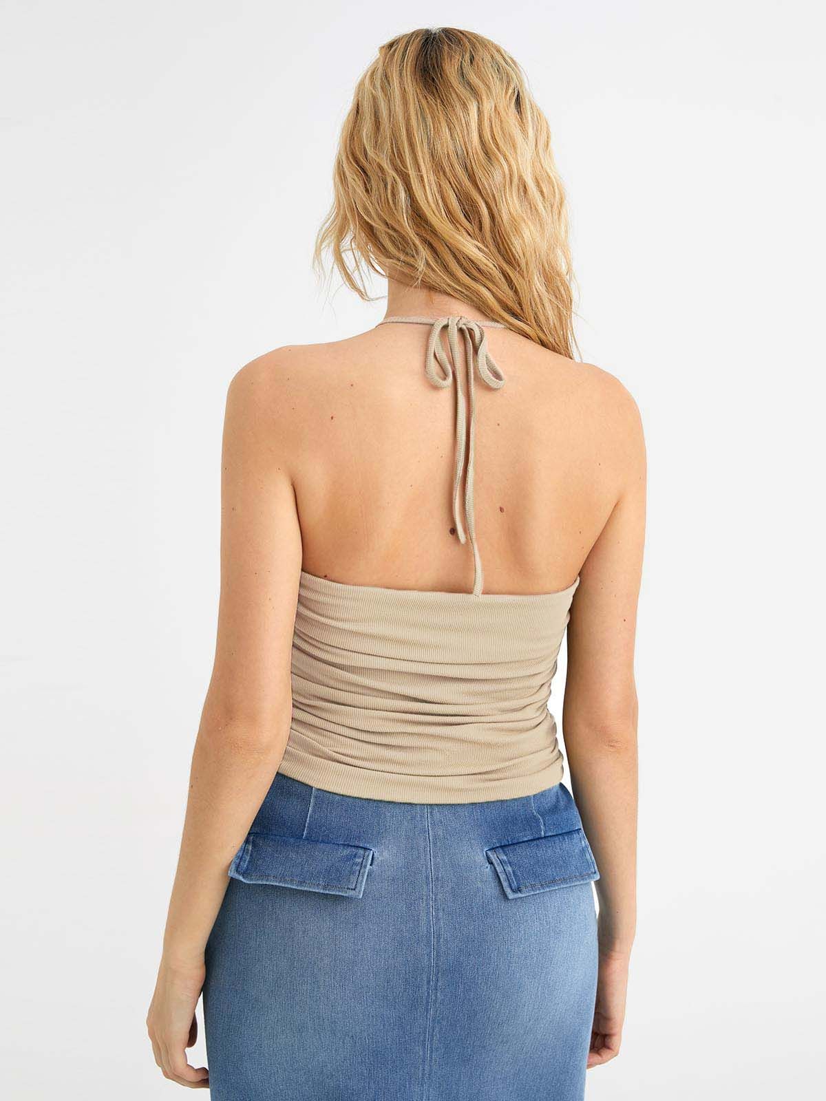 Eco-SkinKiss® Versatile Cinched Front Tube Top sold by ogl move product image thumbnail 5
