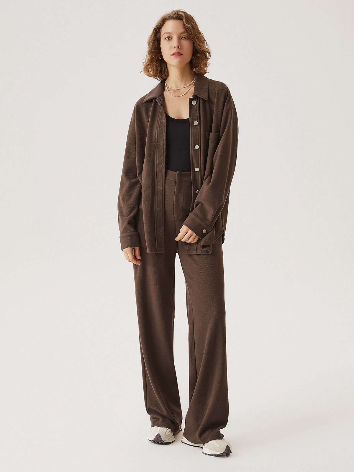 Micro Corduroy Straight Leg Pants sold by ogl move product image thumbnail 3
