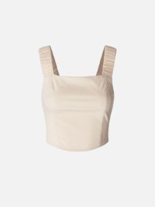 Ruched Elastic Corset-Inspired Top sold by ogl move