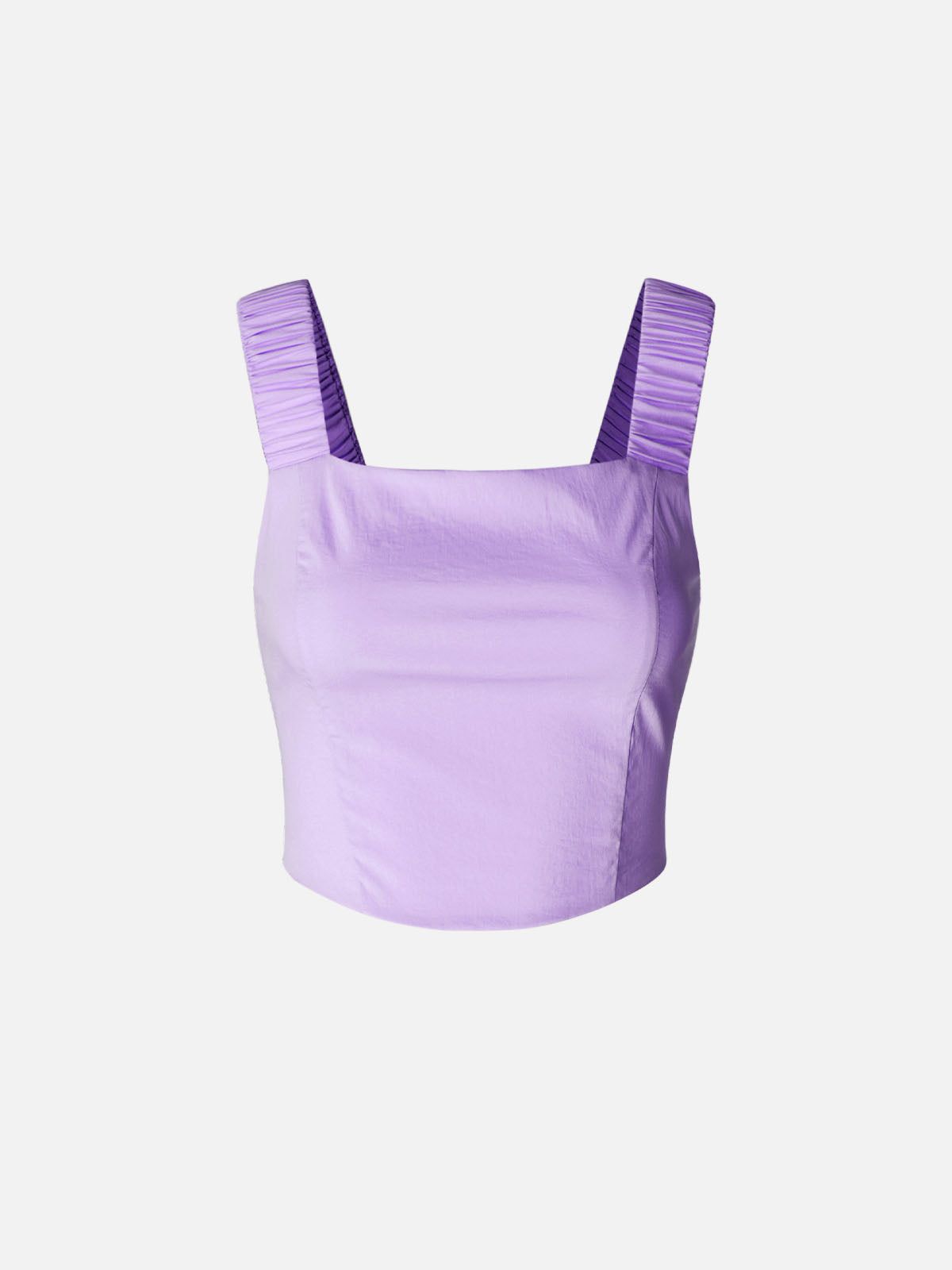 Ruched Elastic Corset-Inspired Top sold by ogl move