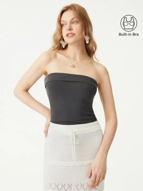 Fold-Down Brami Tube Top sold by ogl move