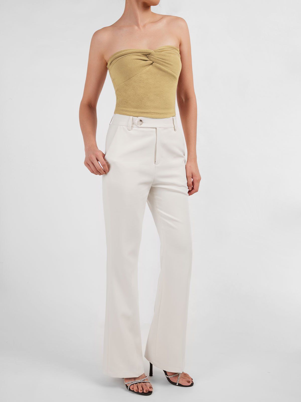 Eco-Mousse® Brushed Twist Front Tube Top sold by ogl move product image thumbnail 3