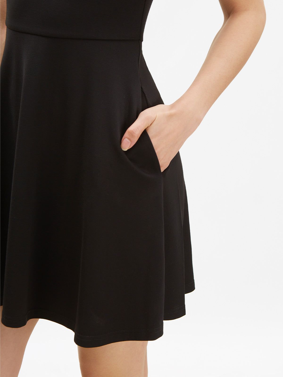 Square Neck Ruffle Flounce Mini Dress with Pockets sold by ogl move product image thumbnail 10