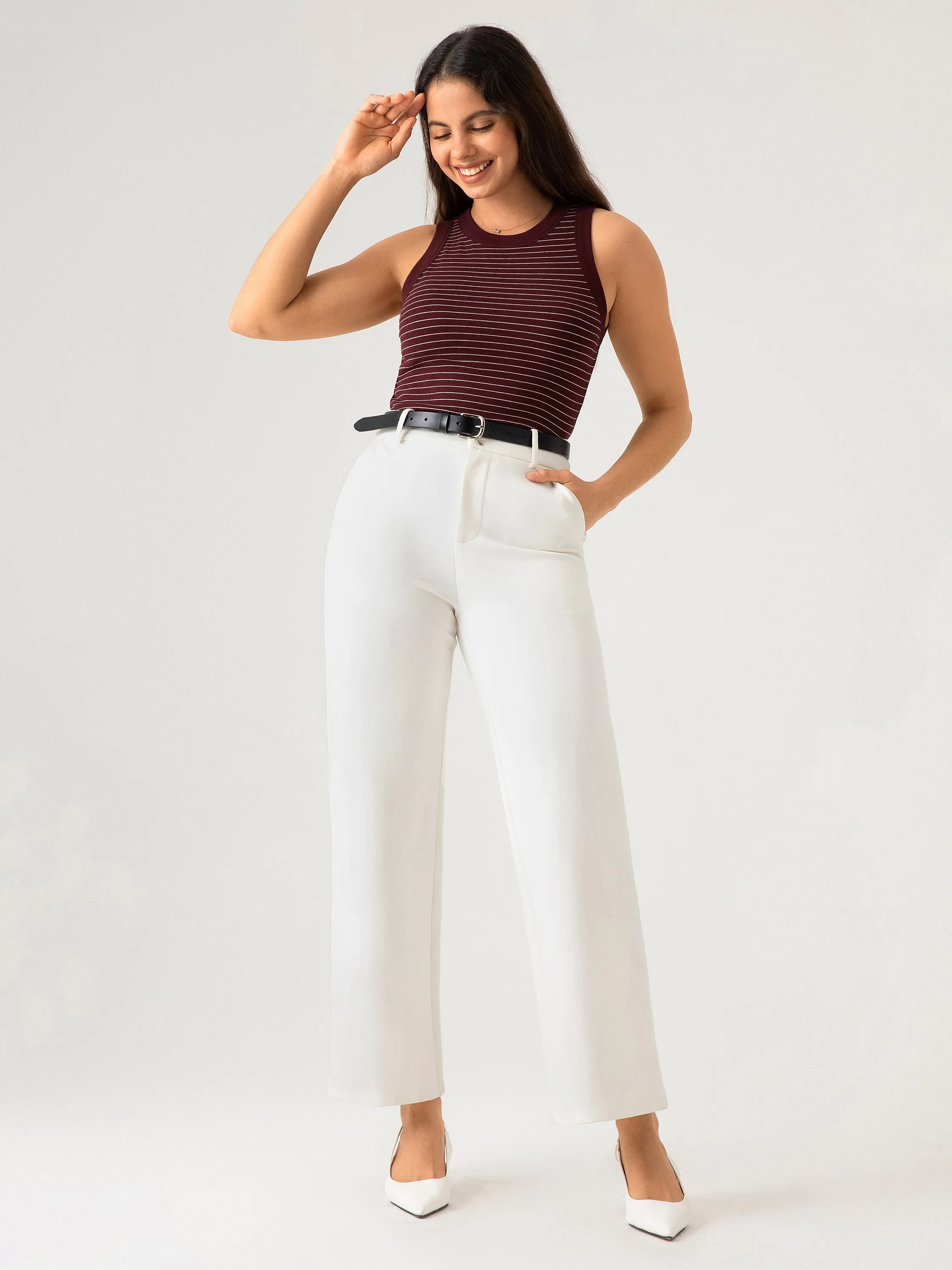 Cutaway Stripe Brami Tank sold by ogl move product image thumbnail 3