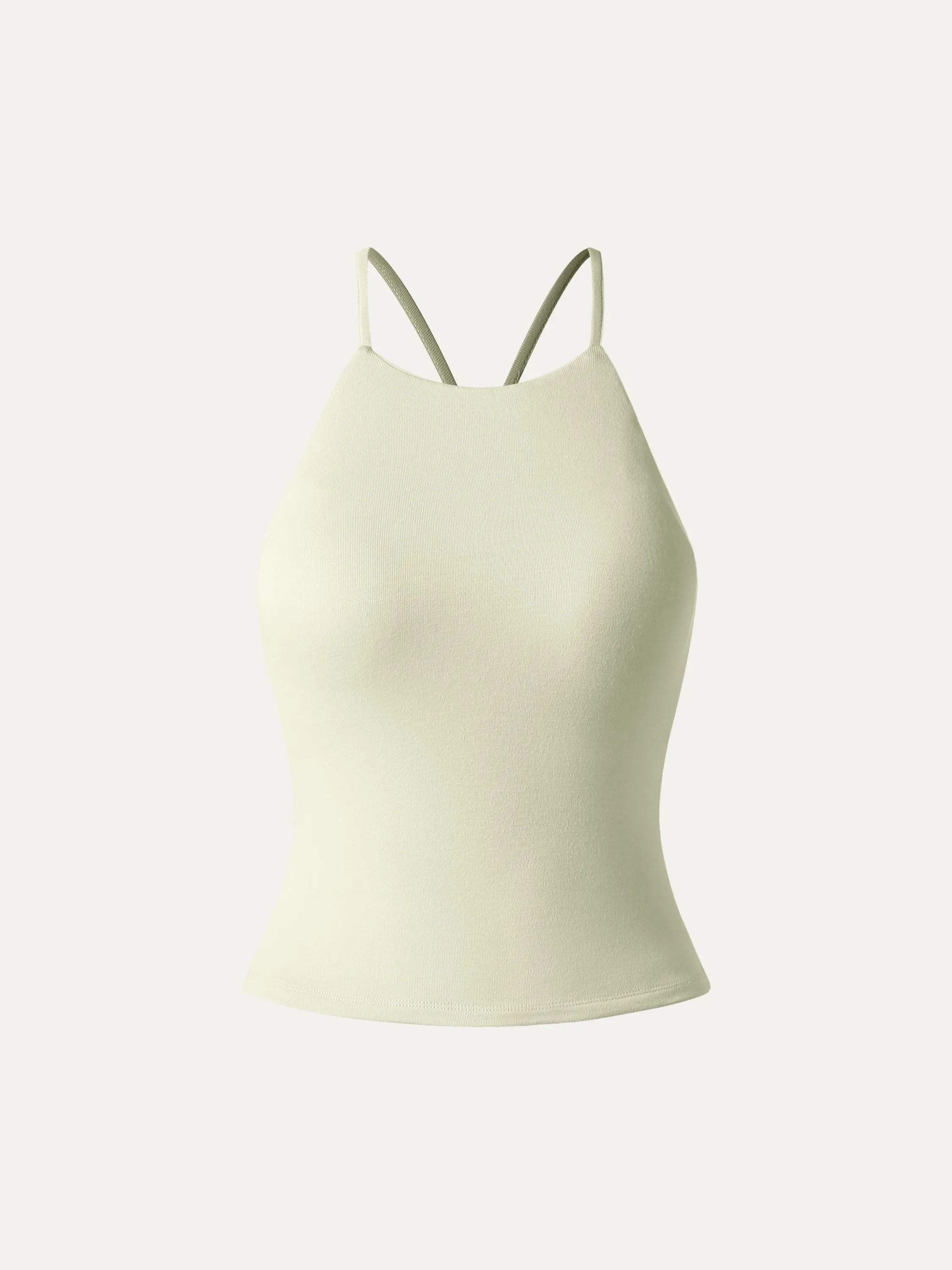 Tie Back Bandless Crop Bra Tank Top sold by OGLmove product image thumbnail 2