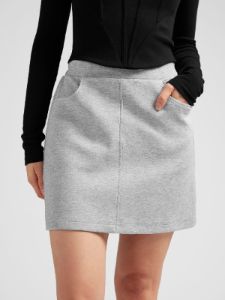 Double Waistband Sweatskirt sold by ogl move