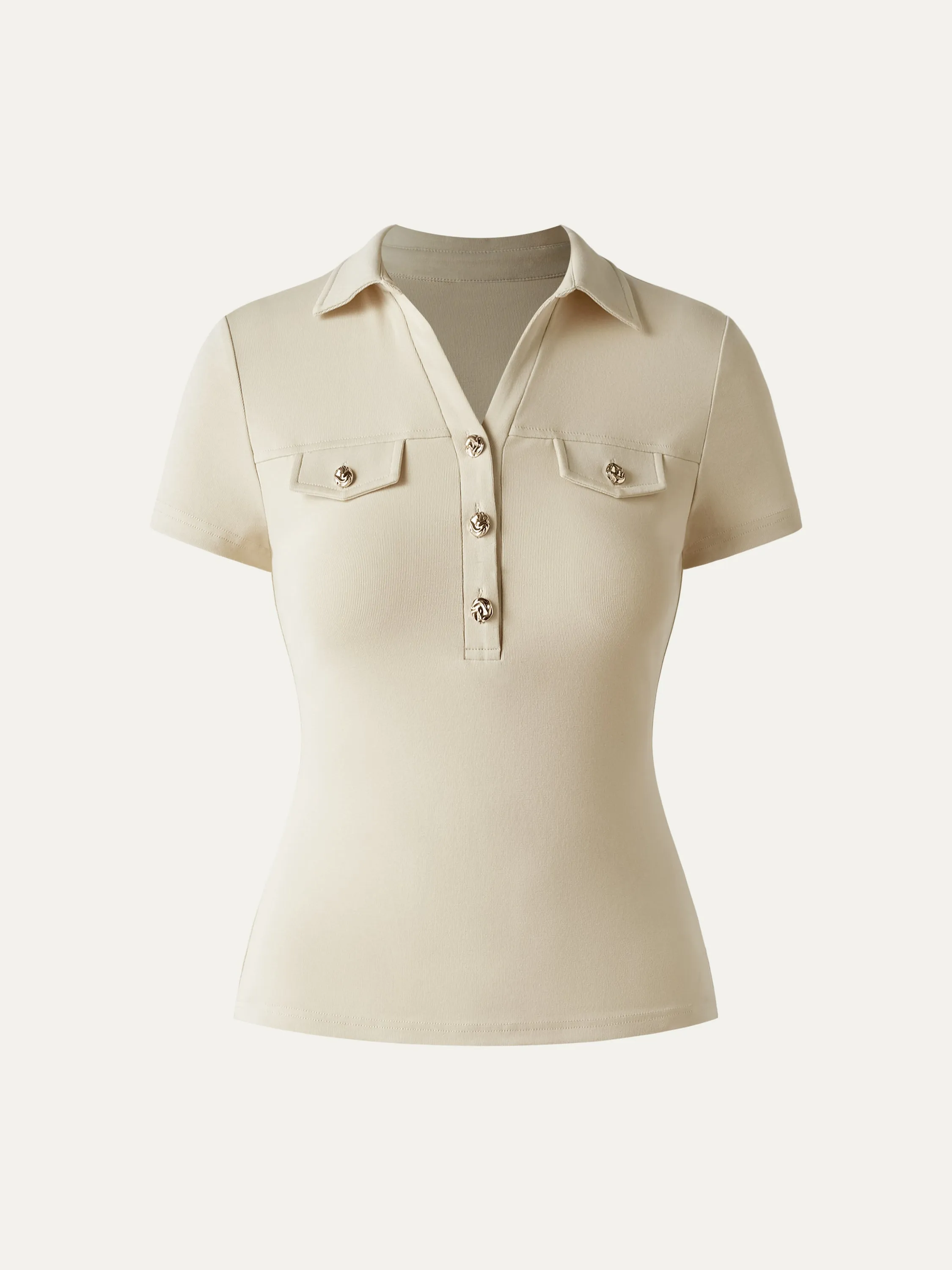 Premium Cotton Polo Top sold by ogl move product image thumbnail 2