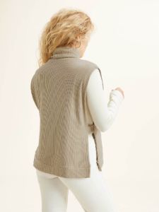 Velvety Touch Knit Turtleneck Relaxed Vest sold by ogl move