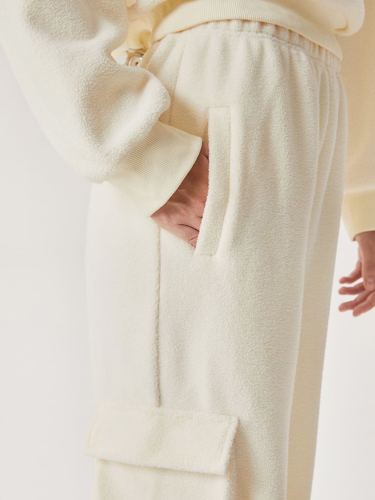 Polar Fleece Wide Leg Cargo sold by ogl move product image thumbnail 4