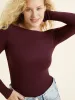 Modern Staple Boatneck Top sold by ogl move