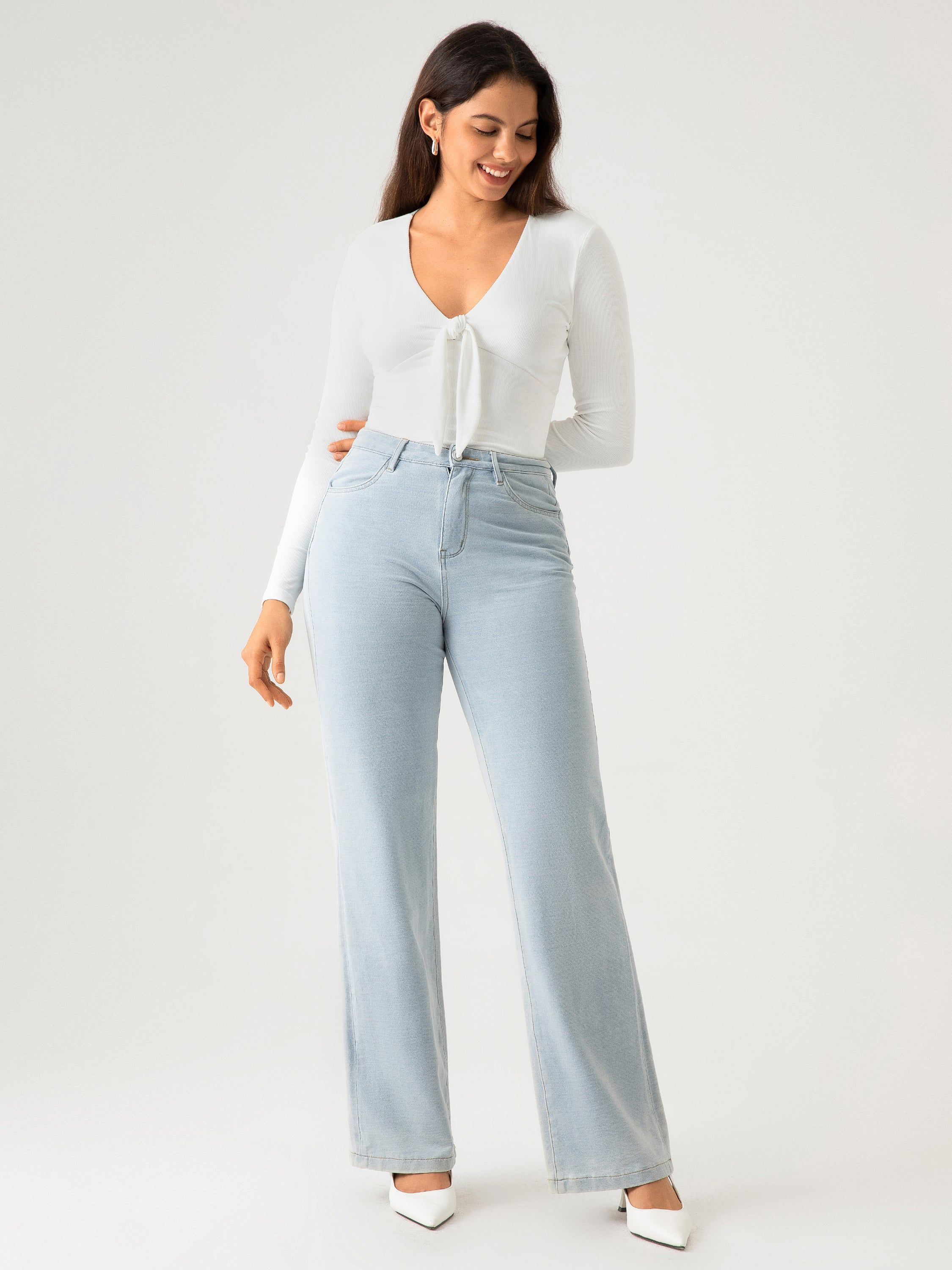 Eco-SkinKiss® Tie-the-V Top sold by ogl move product image thumbnail 3