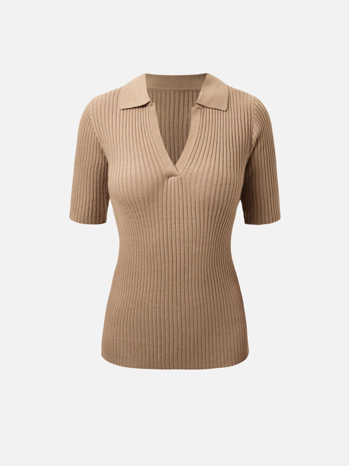 Wool Knitted Polo Sweater sold by ogl move product image thumbnail 2