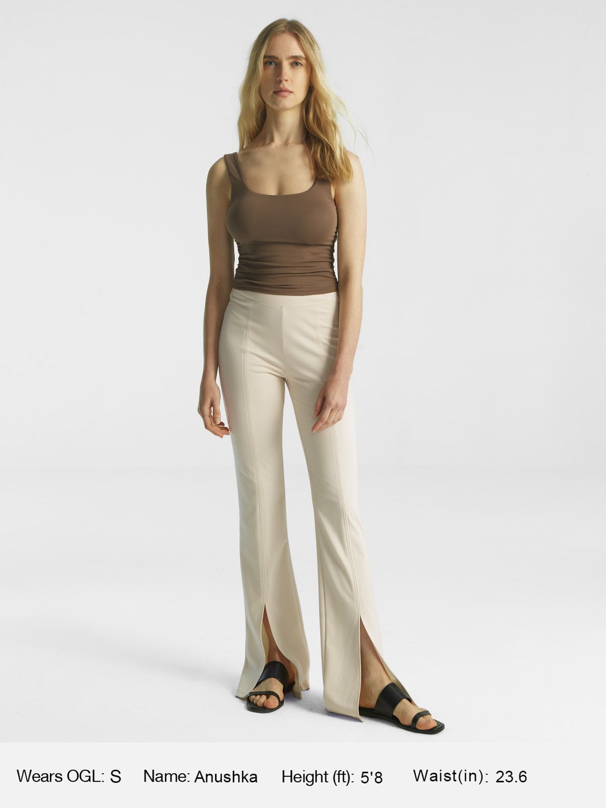 Eco-SkinKiss® Ruched Sides Square Brami Tank Top sold by ogl move product image thumbnail 3