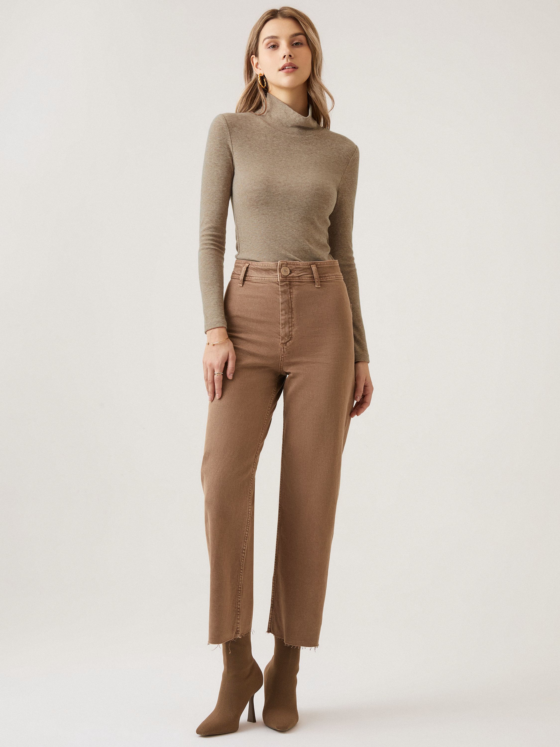 Cashmere-Like Turtleneck Brami Top sold by ogl move product image thumbnail 3
