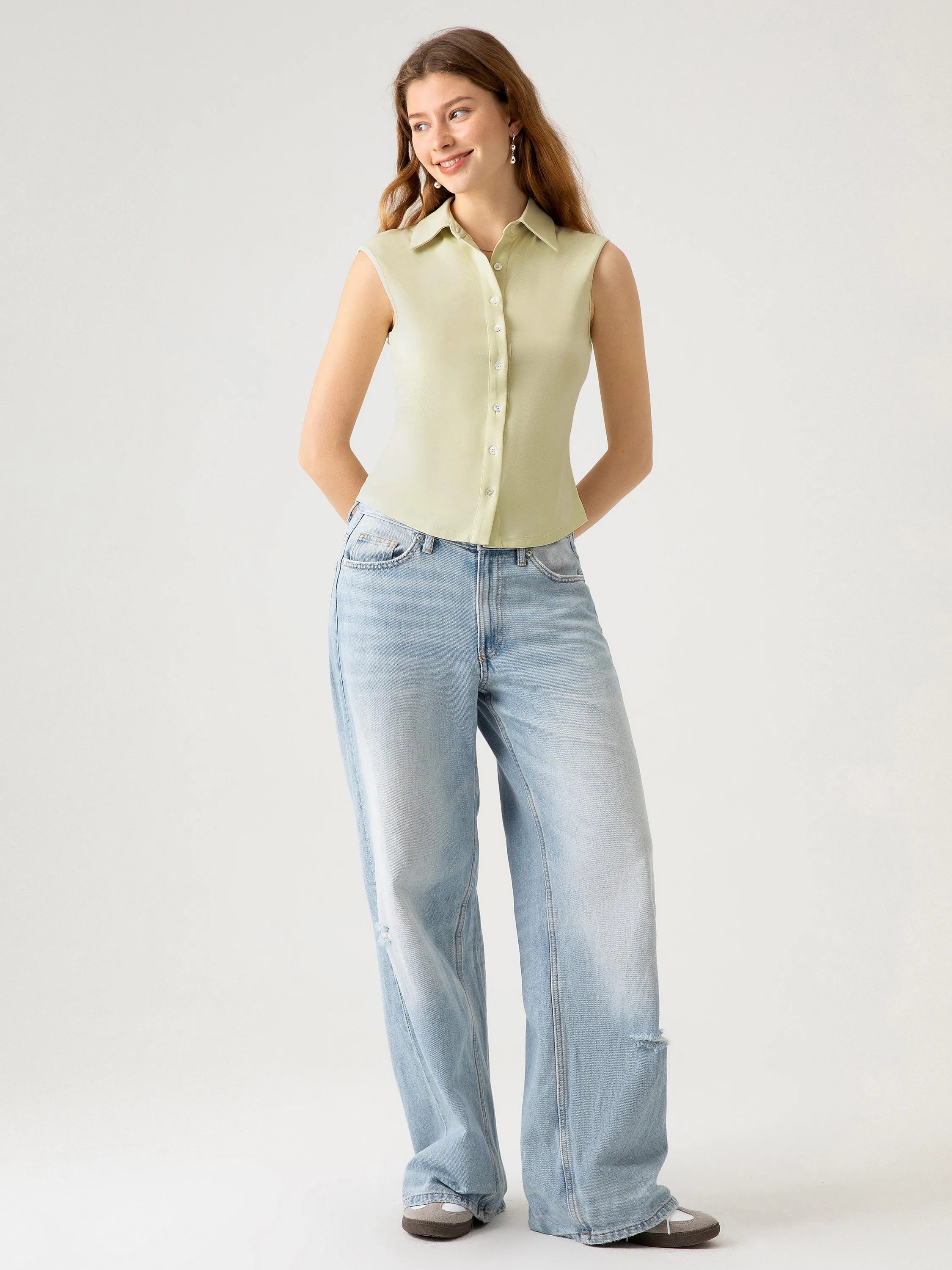 Cap Sleeve Shirt sold by ogl move product image thumbnail 3